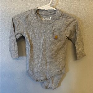 Carhartt Heather Gray Infant Bodysuit